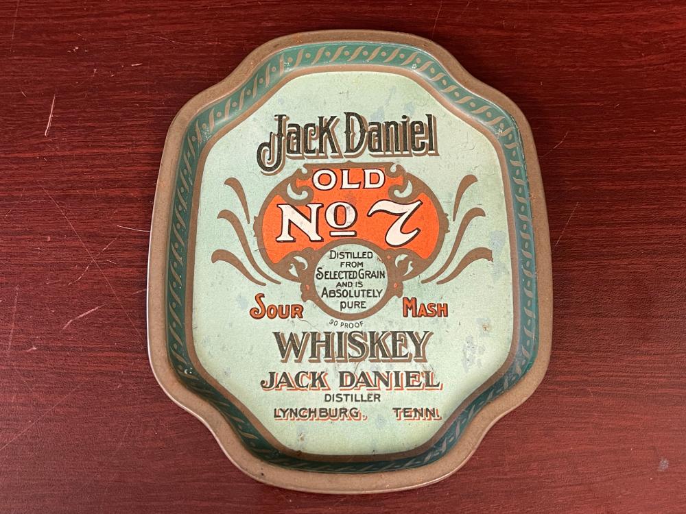 7" TIN JACK DANIELS TRAY image