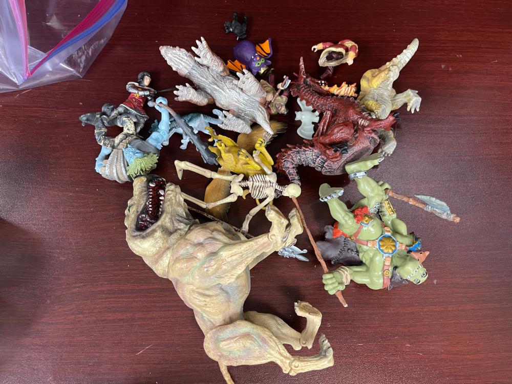 LOT OF ACTION FIGURES image