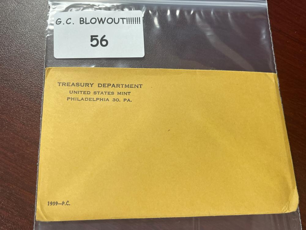 SEALED 1959 US MINT PROOF COIN SET