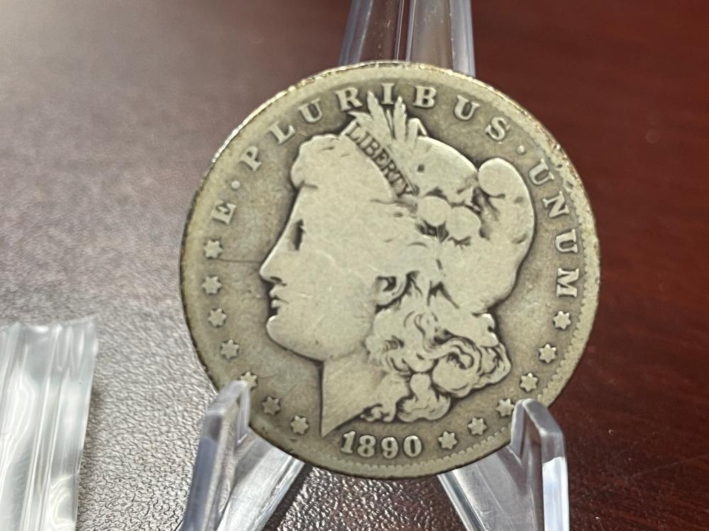 1890-O MORGAN SILVER DOLLAR
