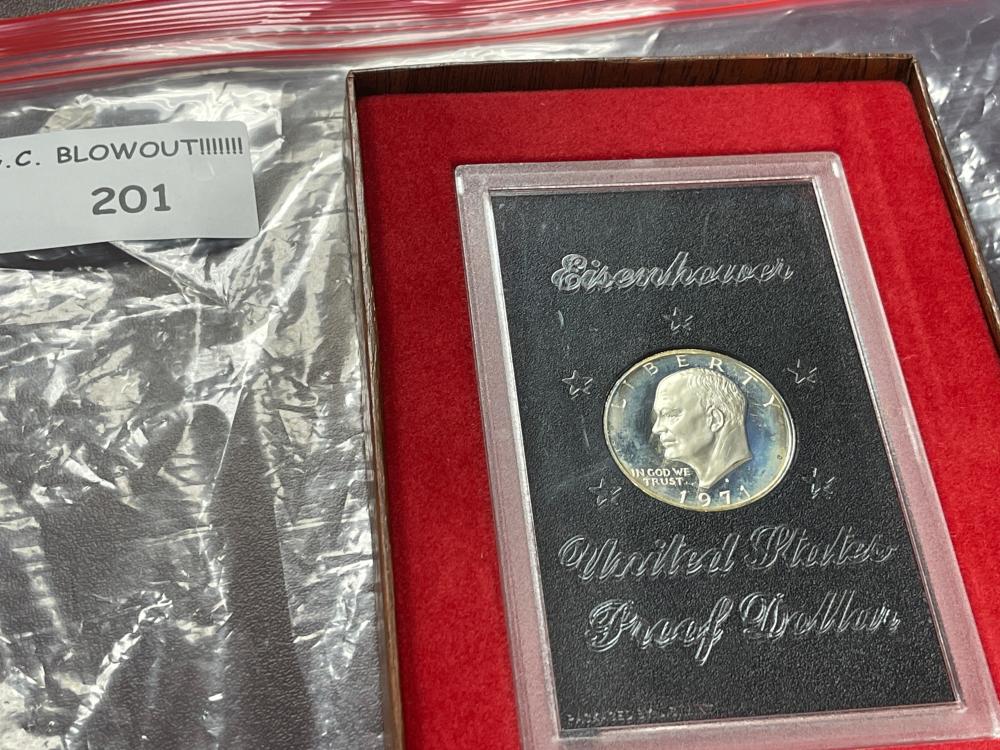 1971 EISENHOWER PROOF SILVER DOLLAR