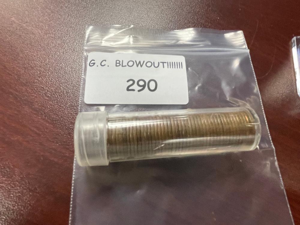 ROLL OF VARIOUS WHEAT CENTS