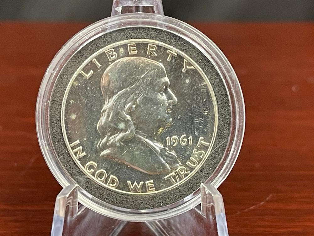 PROOF 1962 FRANKLIN HALF DOLLAR