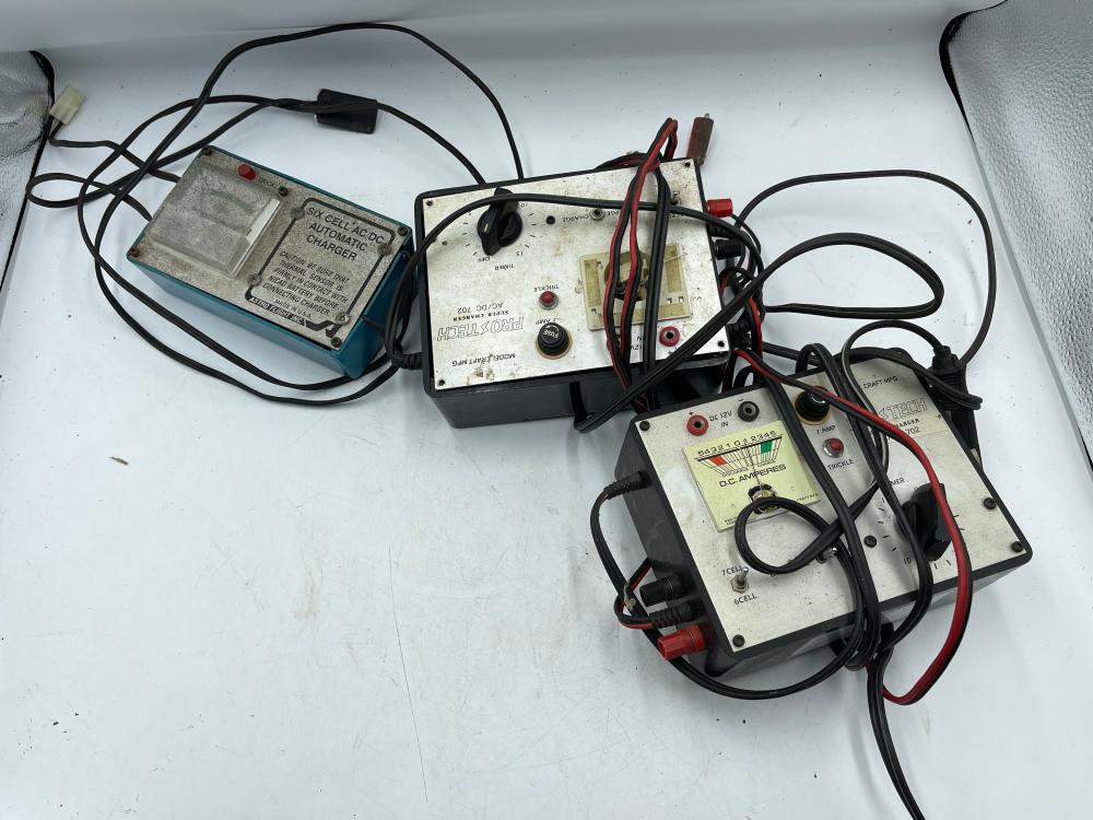lot of RC super charger equipment