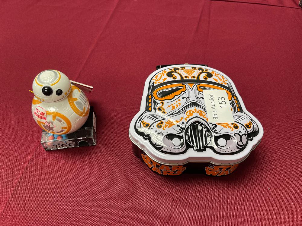 Star wars Lunch box and candy dispencer