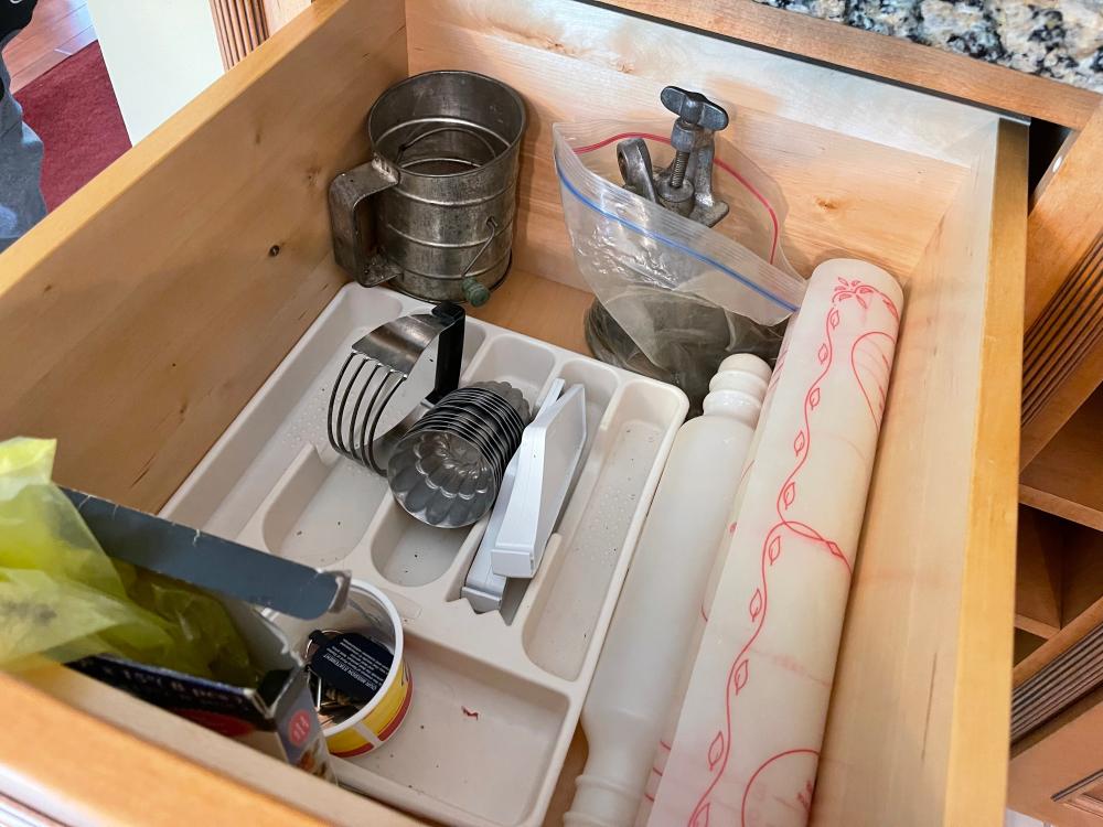 Contents of drawer