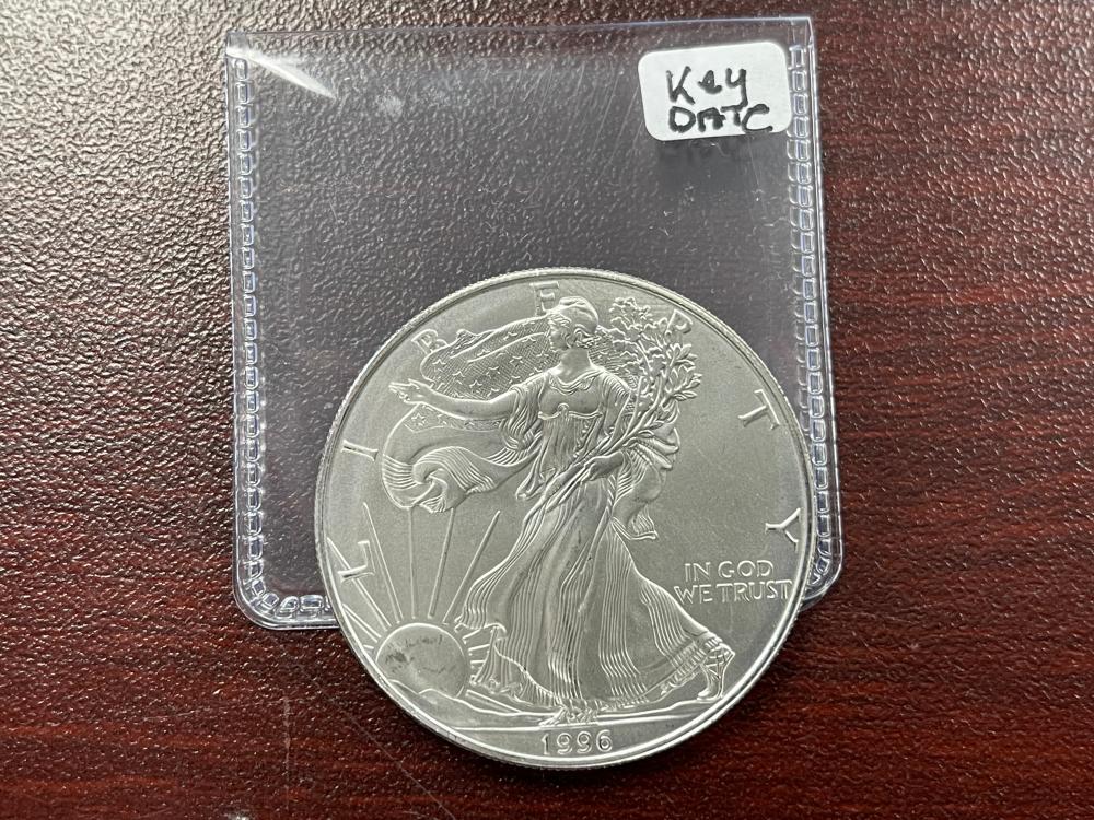 1996 AMERICAN SILVER EAGLE