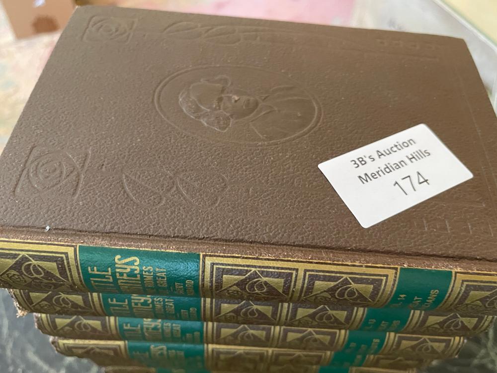 13 volumes of Little Journeys to the homes of the great