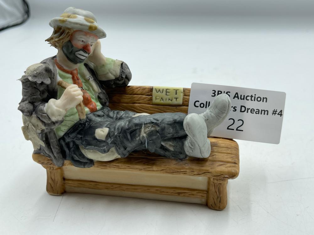 4" Emmett Kelly Jr. Porcelain figurine