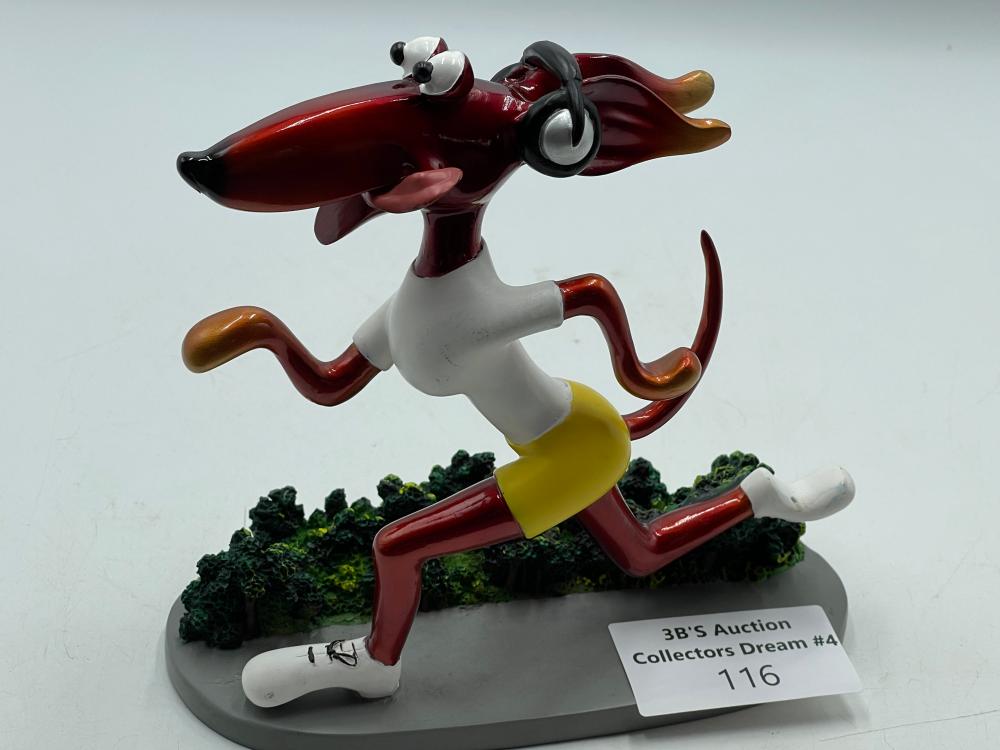8" Winky Dog by Roarke Gourley sculpture