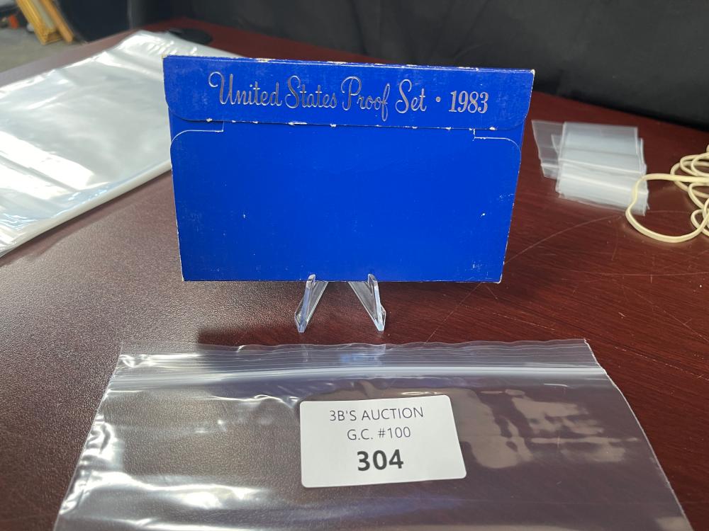 1983 US MINT PROOF COIN SET image