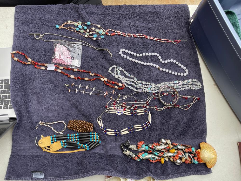 LOT OF COSTUME JEWELRY image