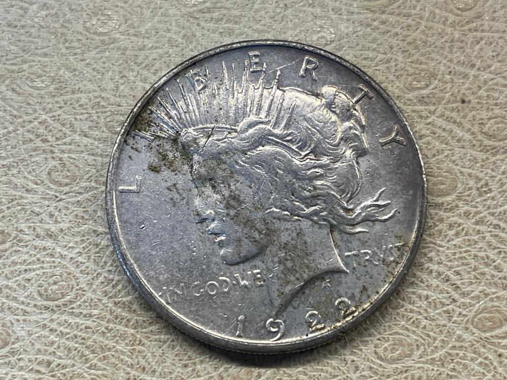 1922 peace dollar image