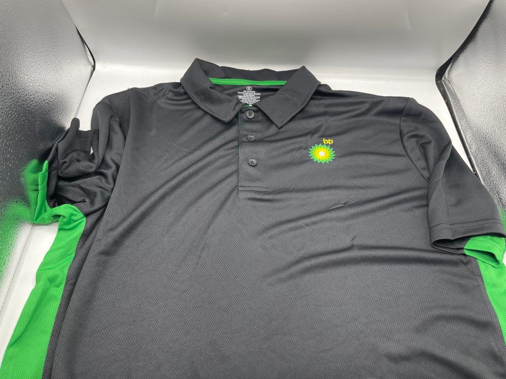 10 BP Gas Station Breathable polo Shirts XL