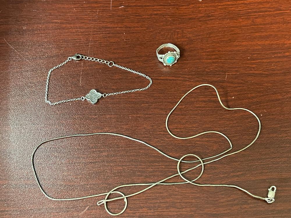 LOT OF STERLING SILVER JEWELRY image