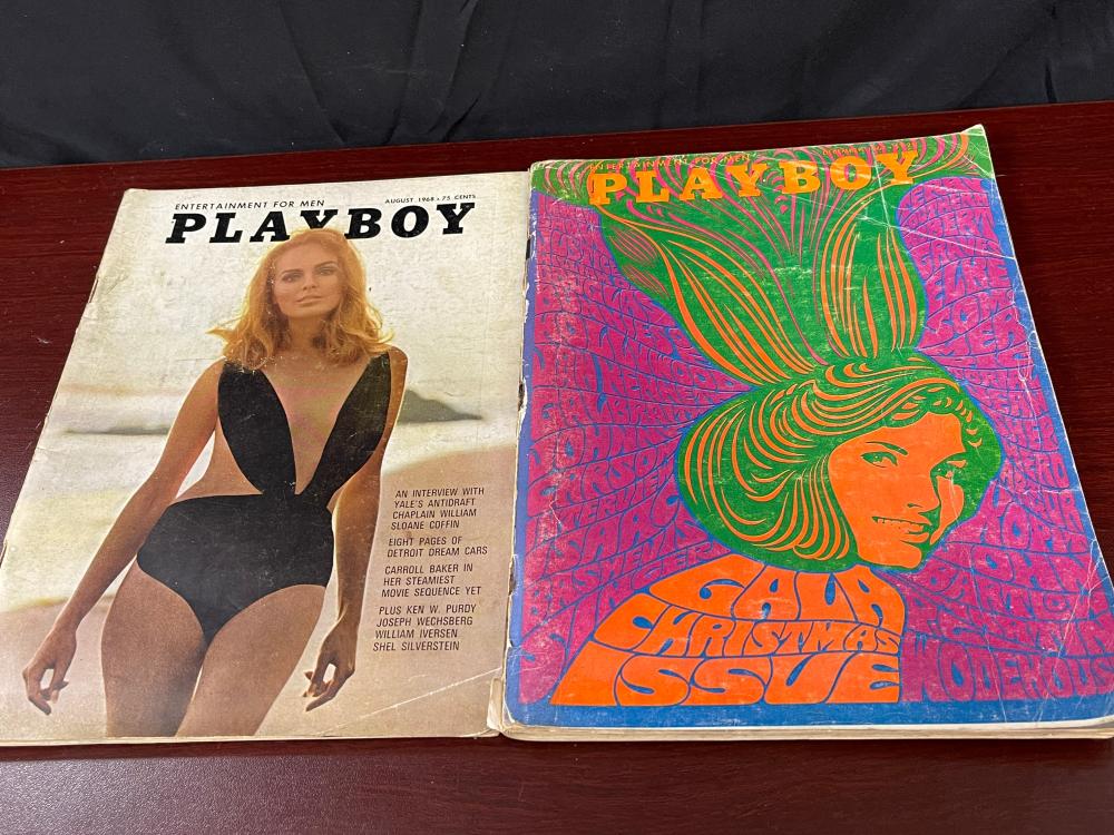 LOT OF 1960'S PLAYBOYS