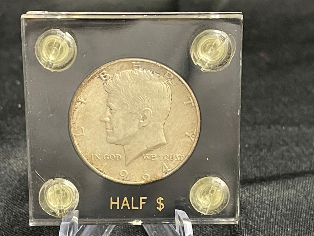 1964 KENNEDY SILVER HALF DOLLAR