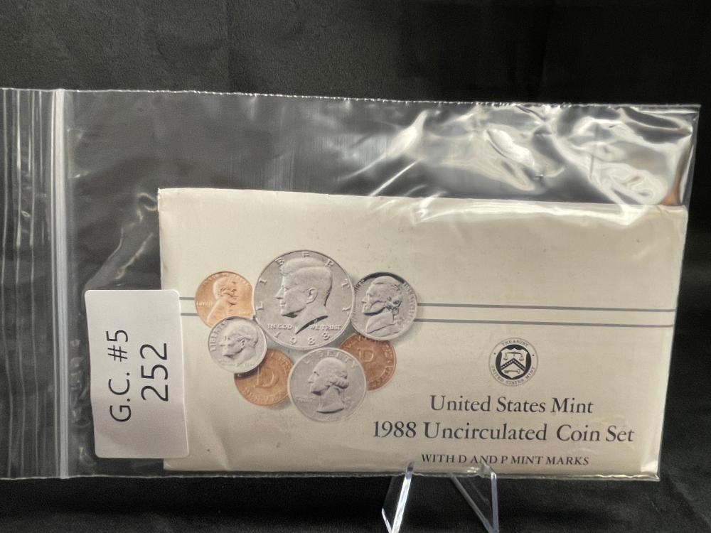 1988 US MINT UNCIRCULATED COIN SET