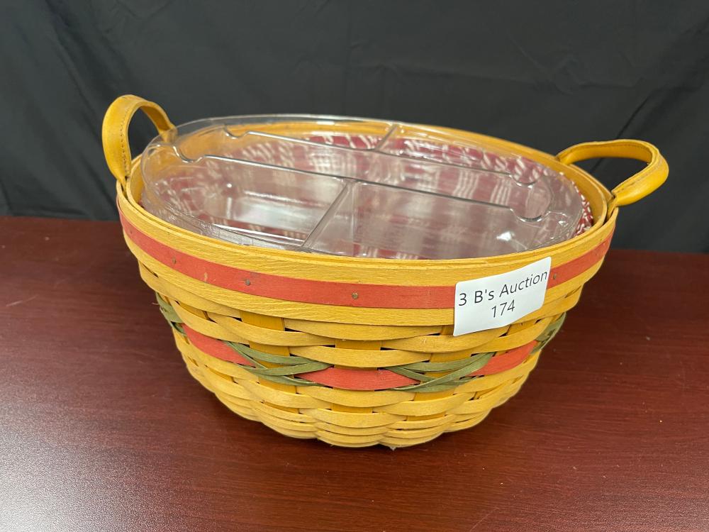 1999 LONGABERGER PINE CONE BASKET