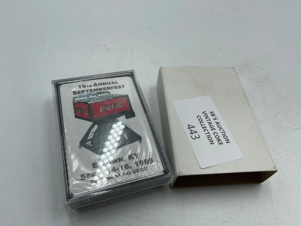 1995 Elizabethtown KY Coca-Cola cards