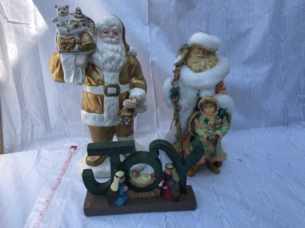 Christmas, Santa decorations