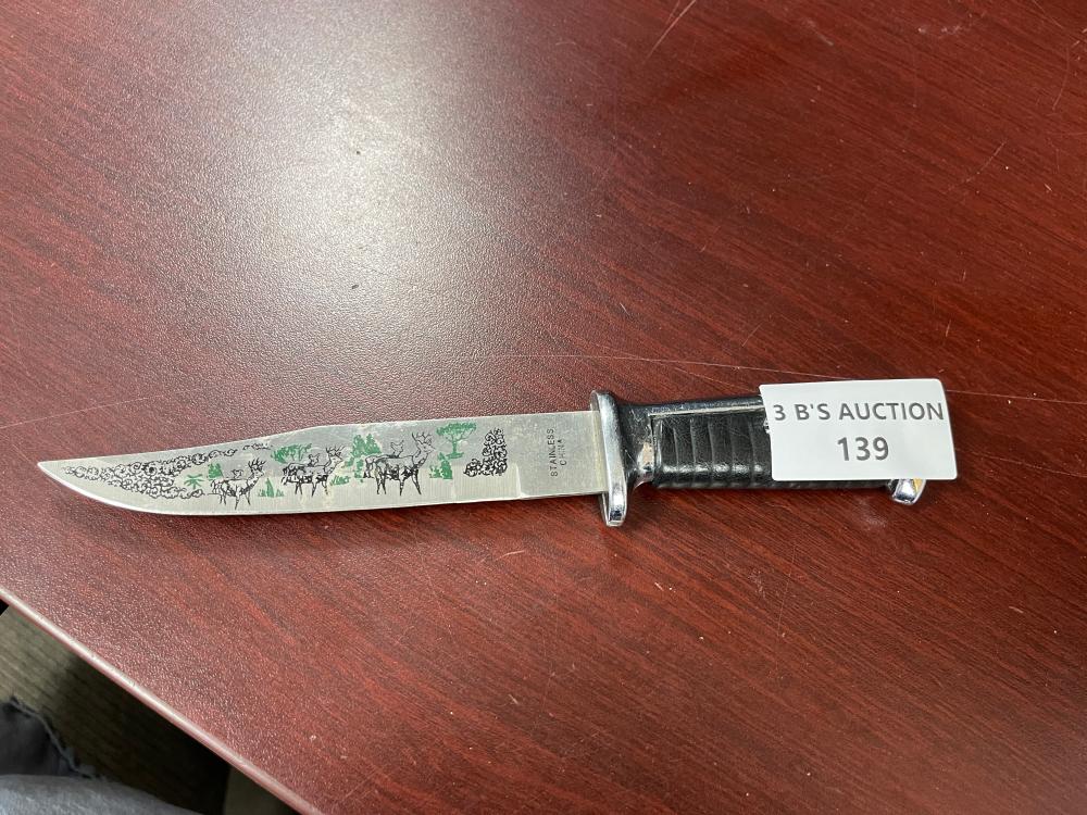 ANTNIWINGEN JR. SOLINGEN GERMAN MADE CARVING KNIFE