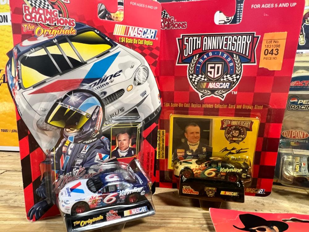 lot of 5 racing champions cars