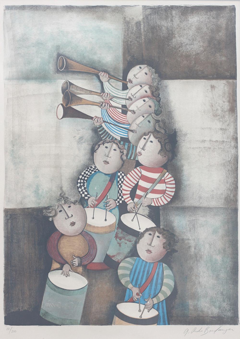 Graciela Rodo Boulanger, (Bolivian, b. 1935), Lithograph