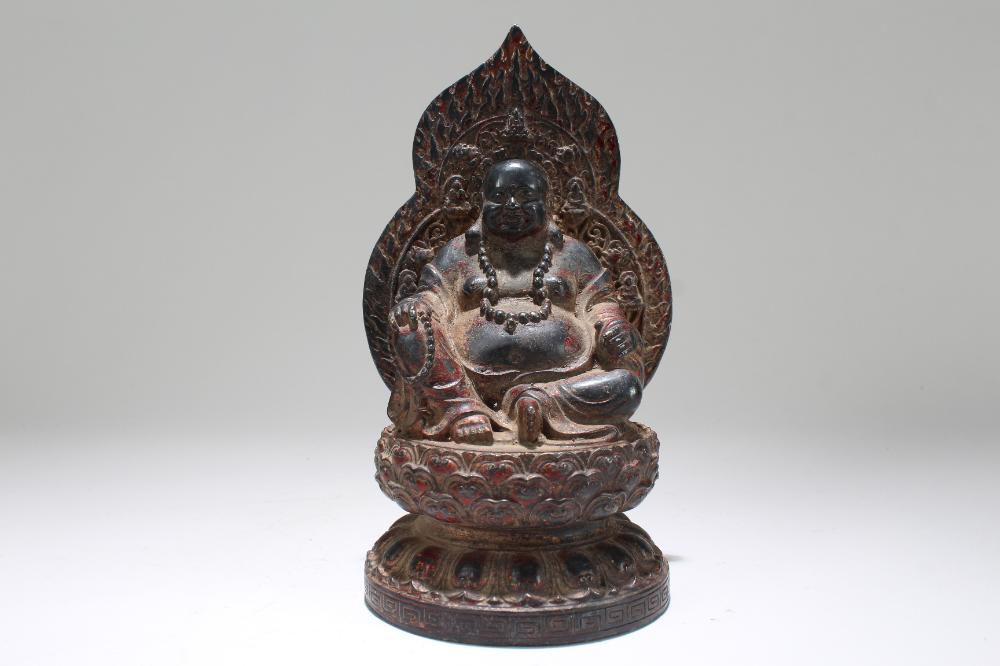 Chinese Religious Fortune Statue