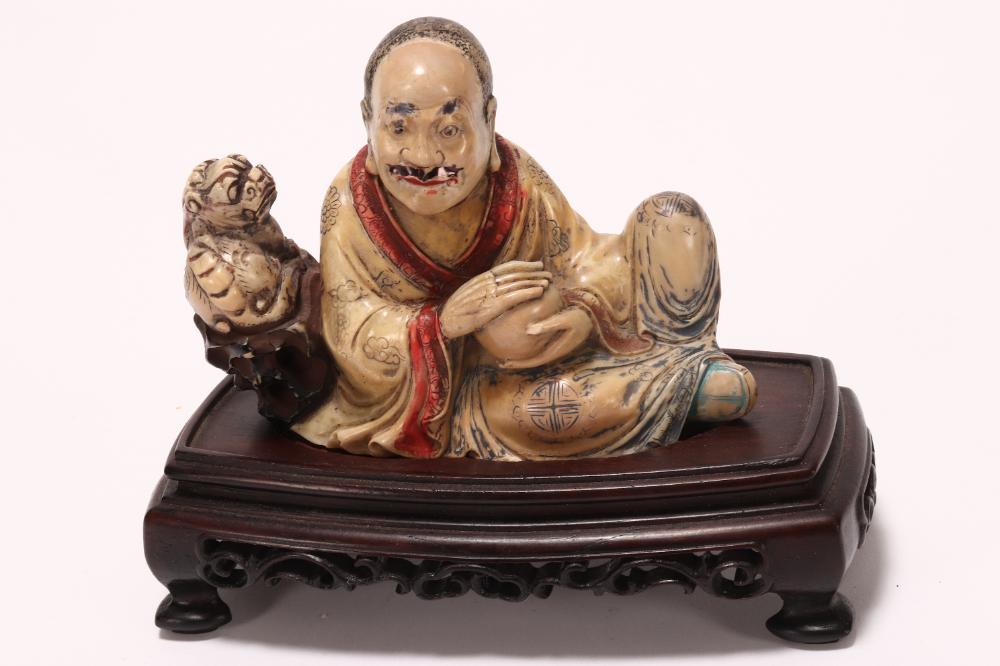 2006 · Chinese Carved Soapstone Buddha Figure,