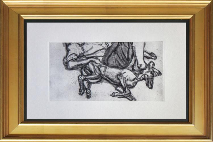 Lucien Freud Etching 1970 image