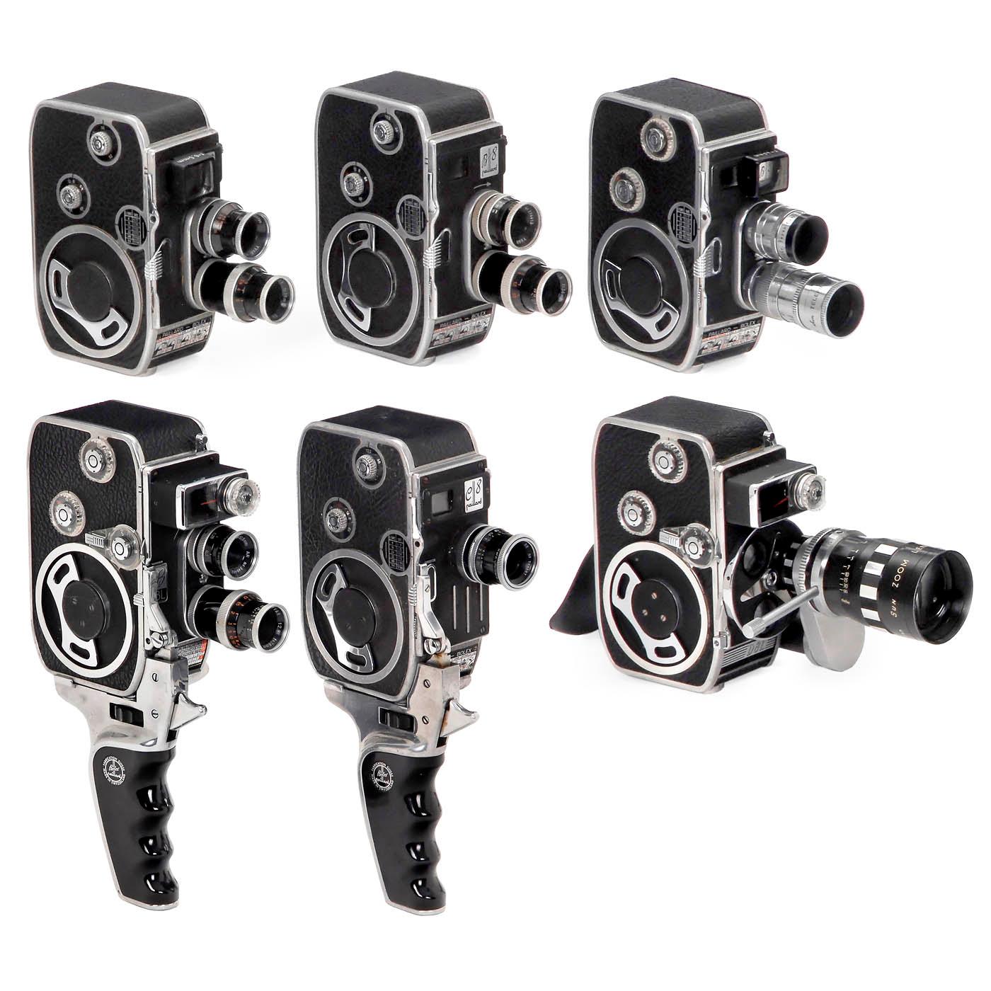 Caméra BOLEX PAILLARD Double 8 - D8L - 3 Objectifs - 1959
