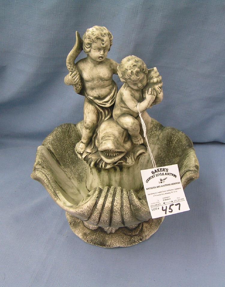 Cherub decorated fountain/b... image