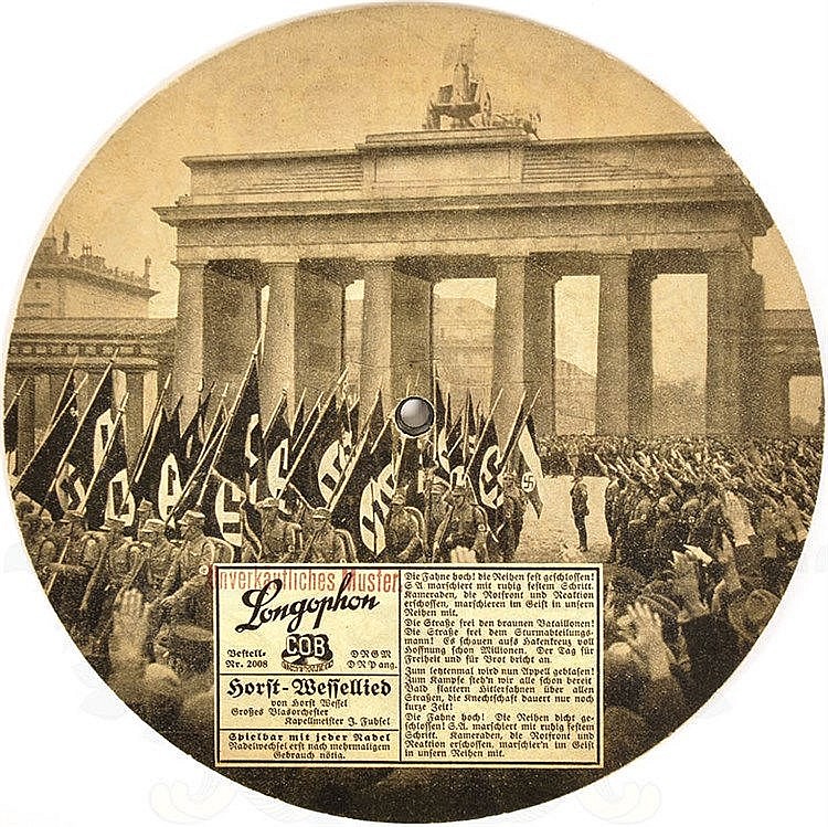 SCHELLACK-BILDSCHALLPLATTE image