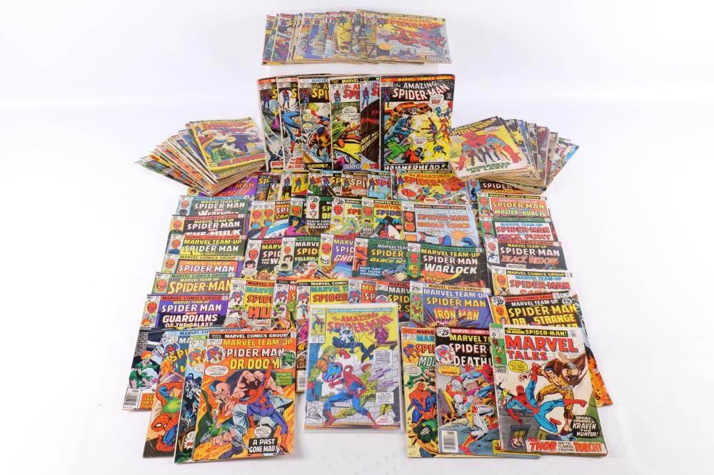 Short Box of Spider-Man Comics image