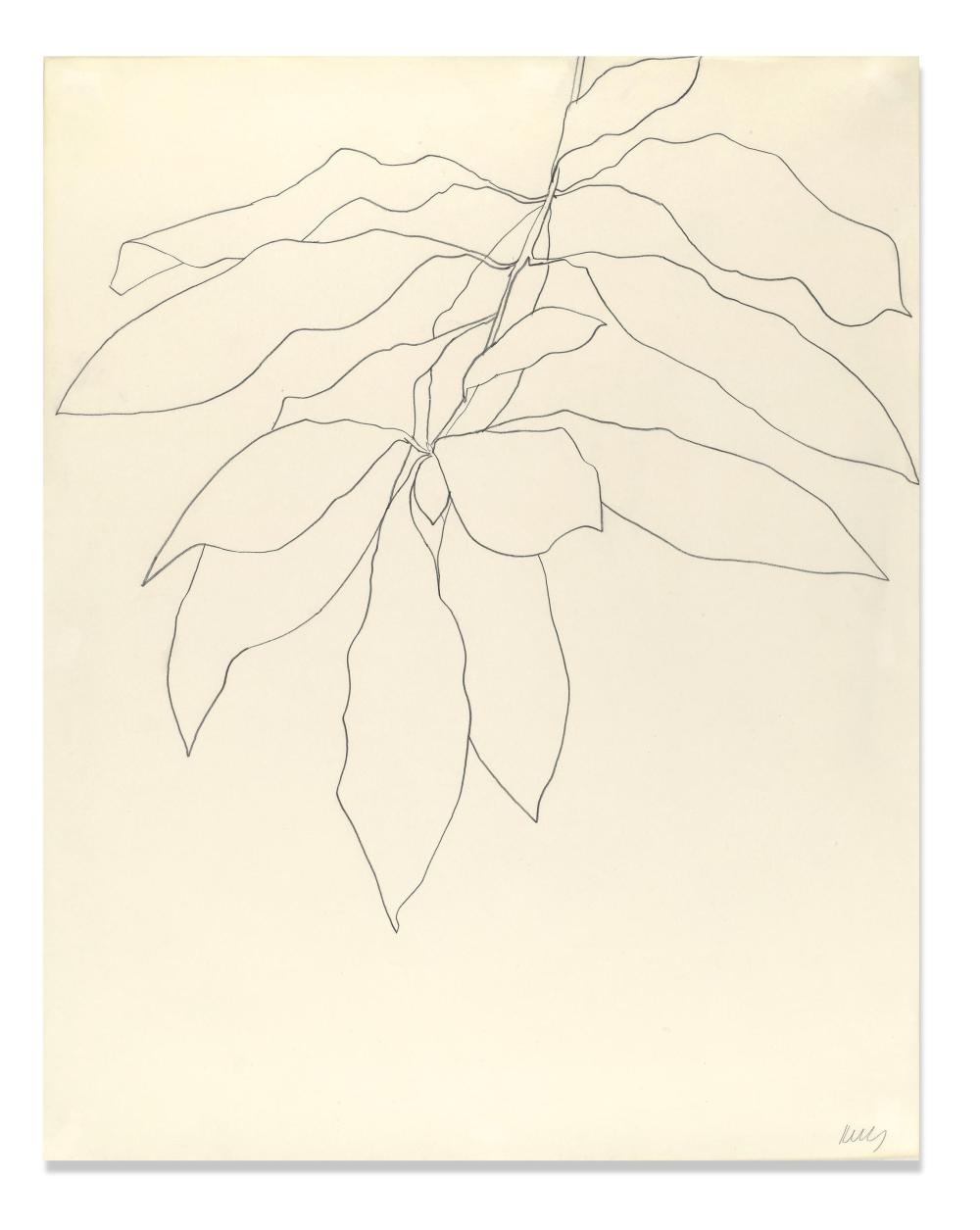 Sold at Auction: Ellsworth Kelly, ELLSWORTH KELLY (1923-2015) Avocado 1960