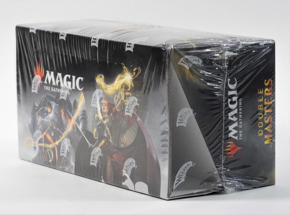 double masters booster box 2022 Draft Pack sleeved with top loader double masters collector booster box