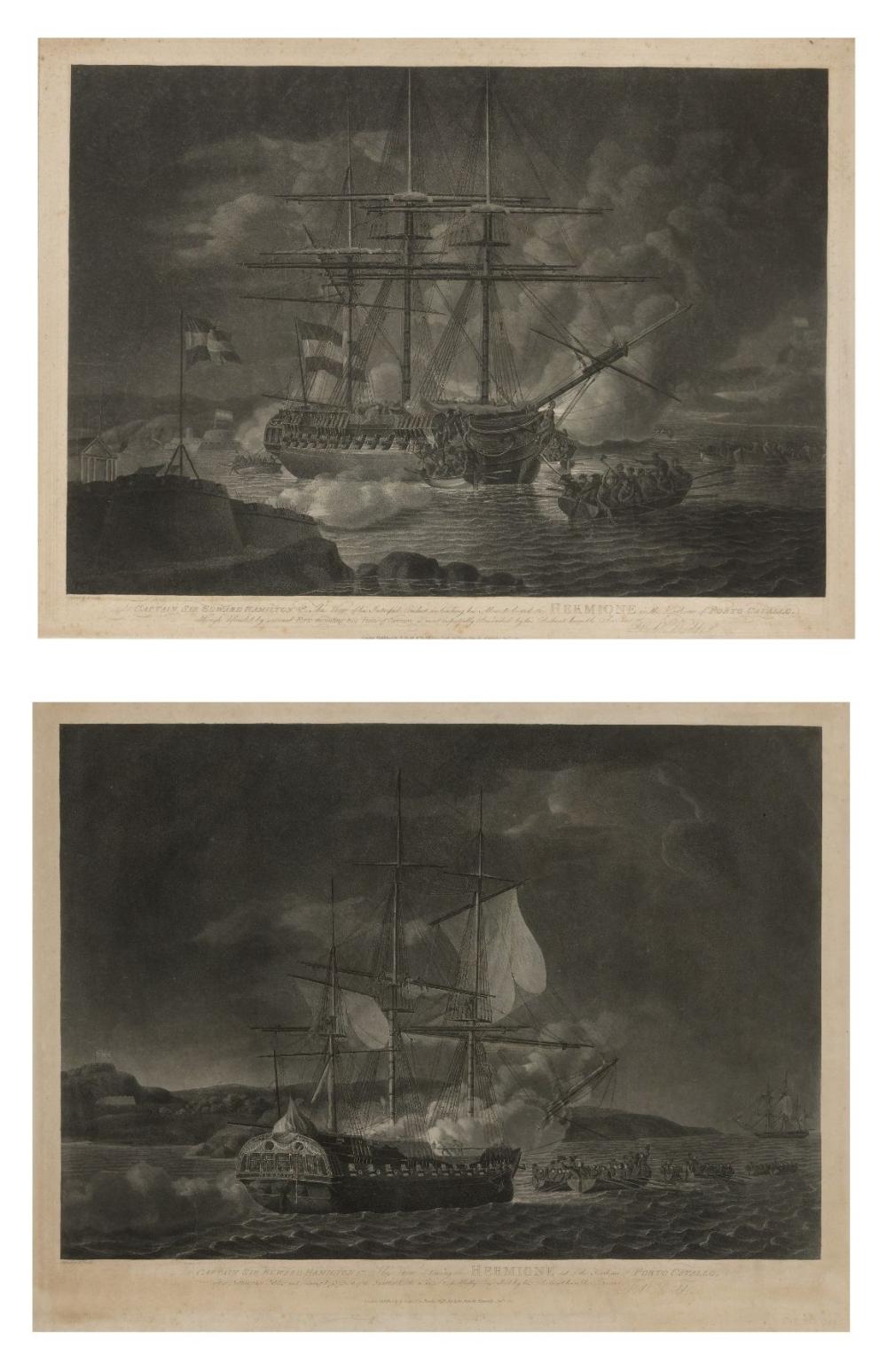 TWO 19TH CENTURY AQUATINTS ... image