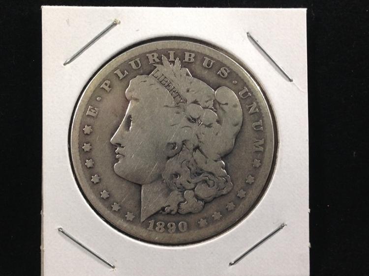1890 O Morgan Silver Dollar image