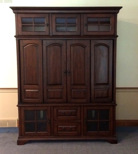 Aspenhome Dark Wood Top Lig... image