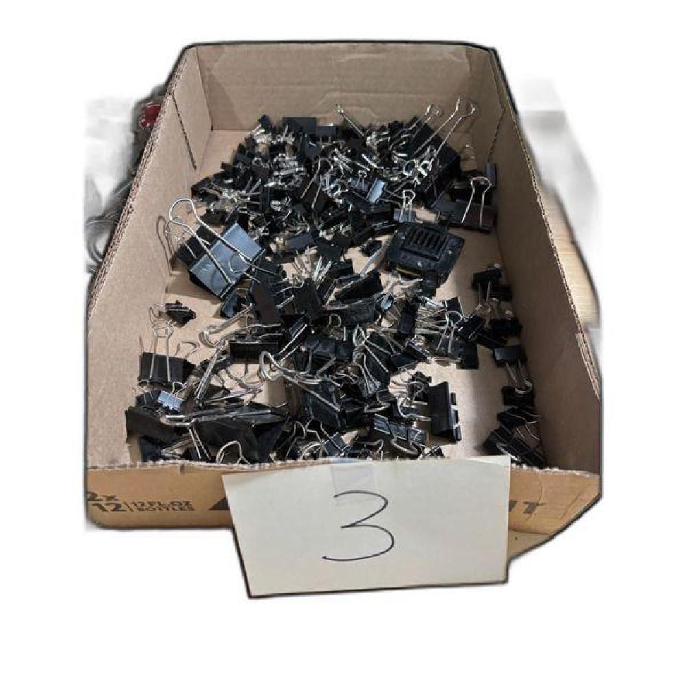 Assorted Binder Clips - Bla... image