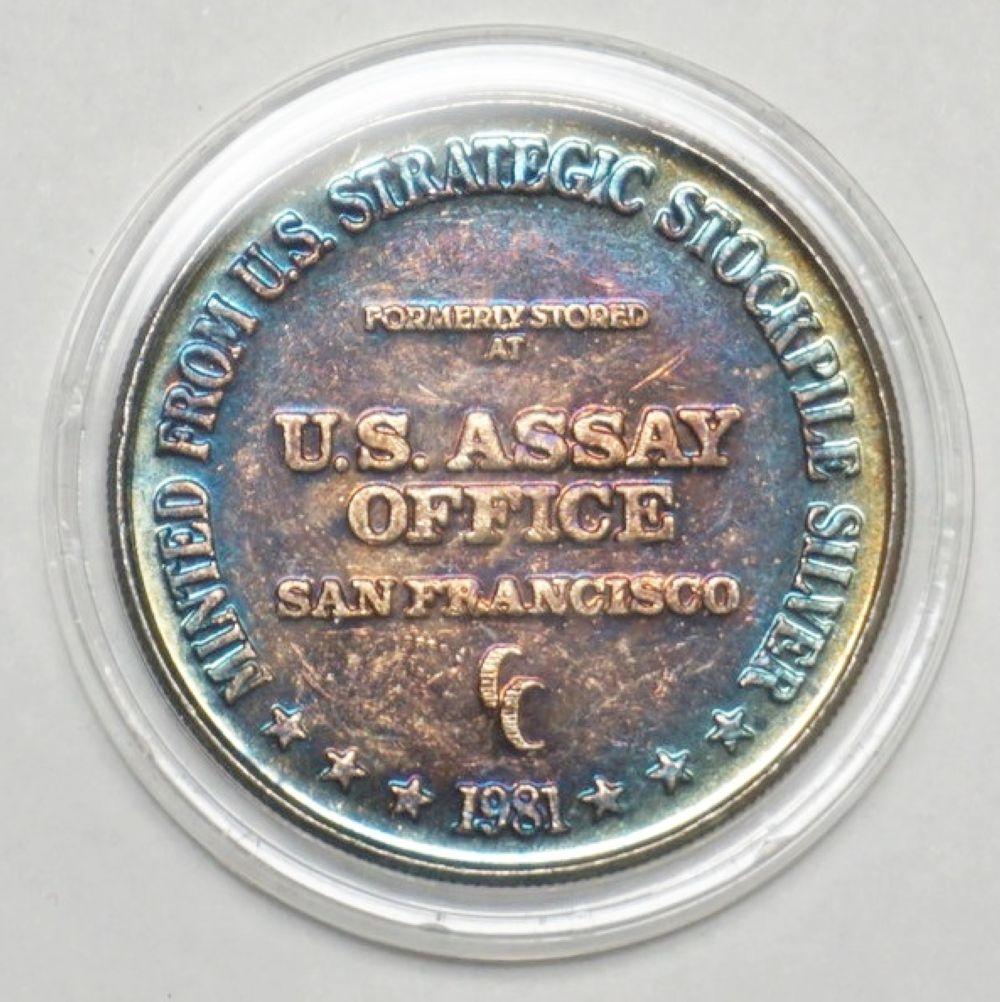 1981 SILVER COIN SANFRANCISCO