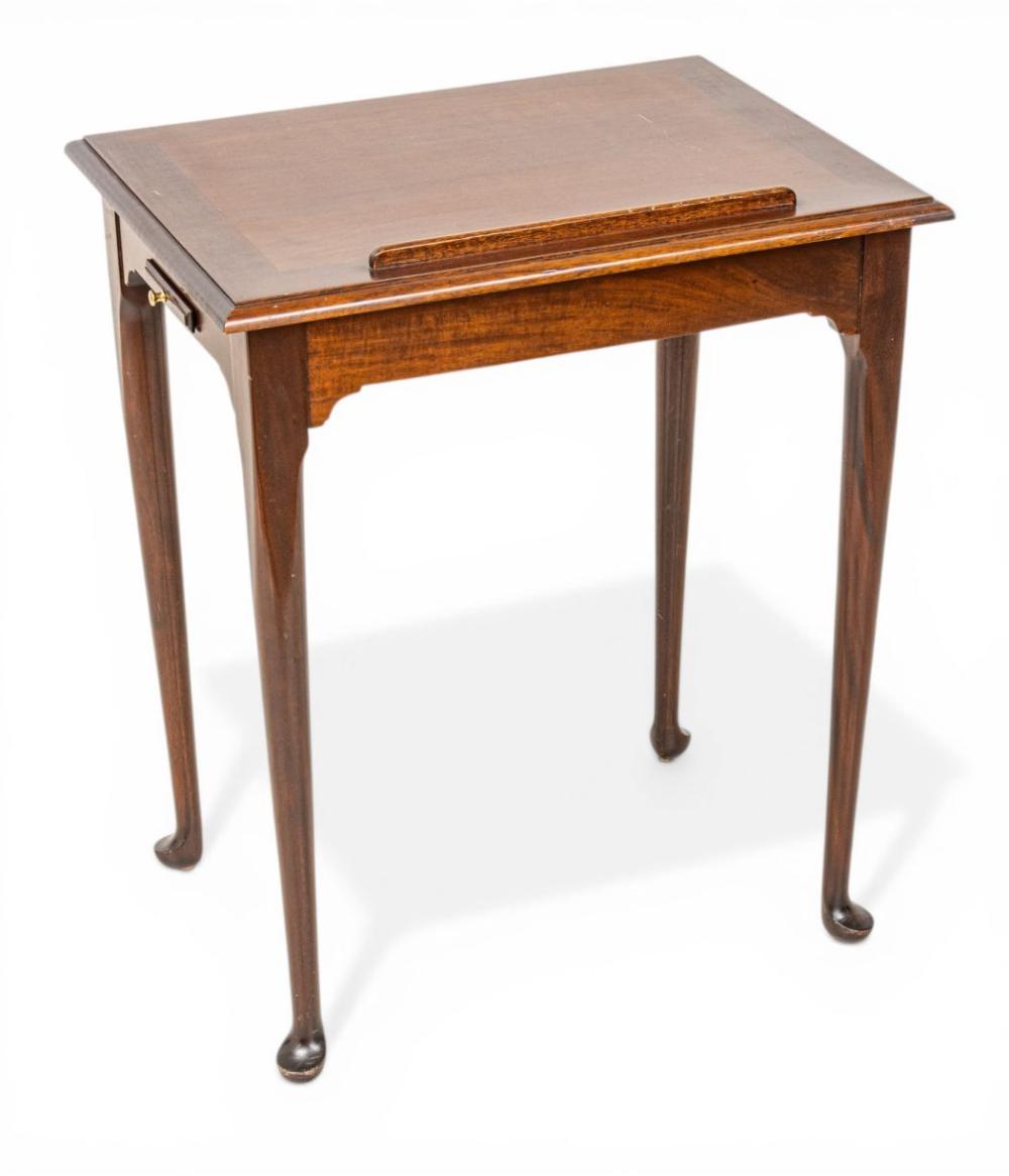 Queen Ann Style Mahogany Easle Book Stand H 29" W 24" Depth 18"