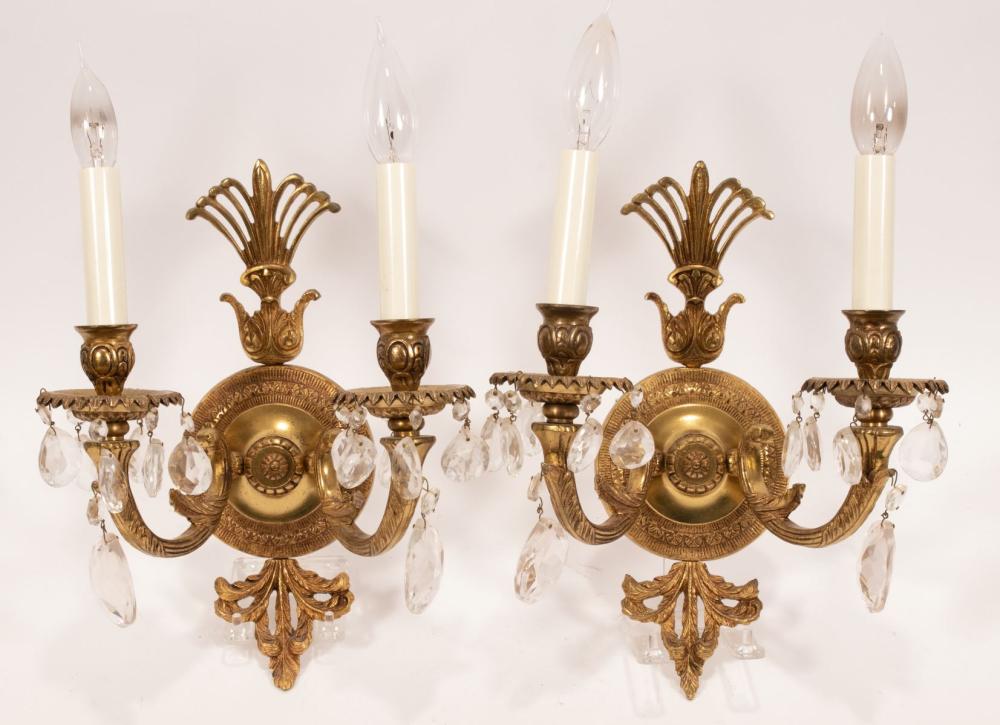 GILT BRONZE ELECTRIFIED SCO... image