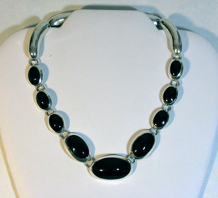 TAXCO SIGNED STERLING & ONY... image