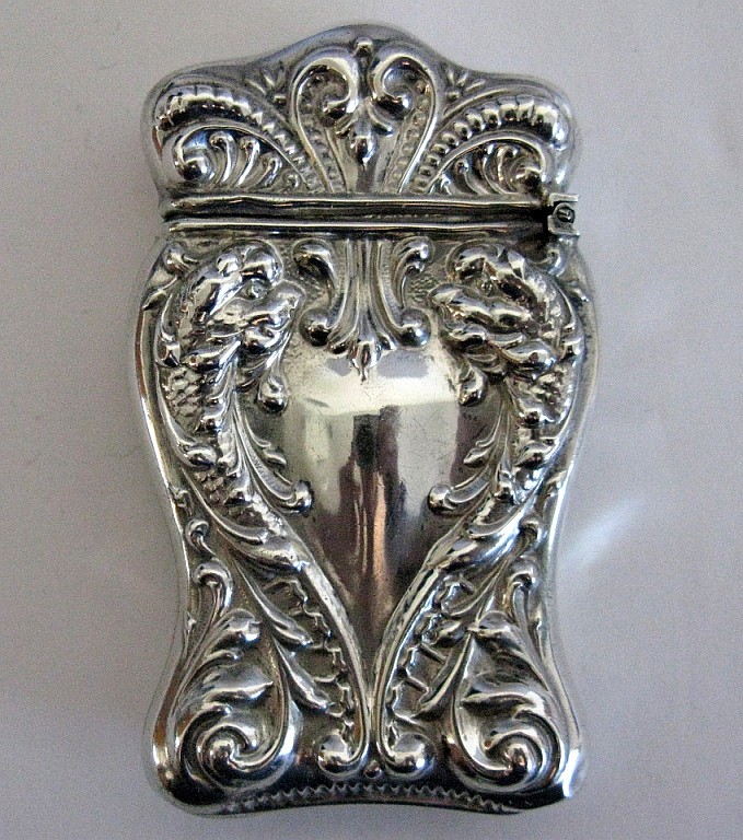 19th c SIGNED STERLING MATC... image