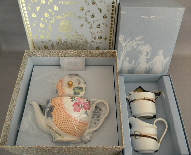 WEDGWOOD PORCELAIN TEAPOT, ... image