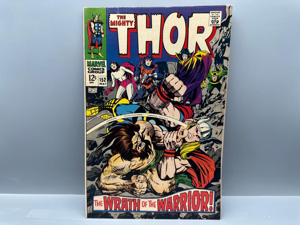 Marvel Comics The Mighty Thor #152, Destroyer and Ulik Appearance, May 1968