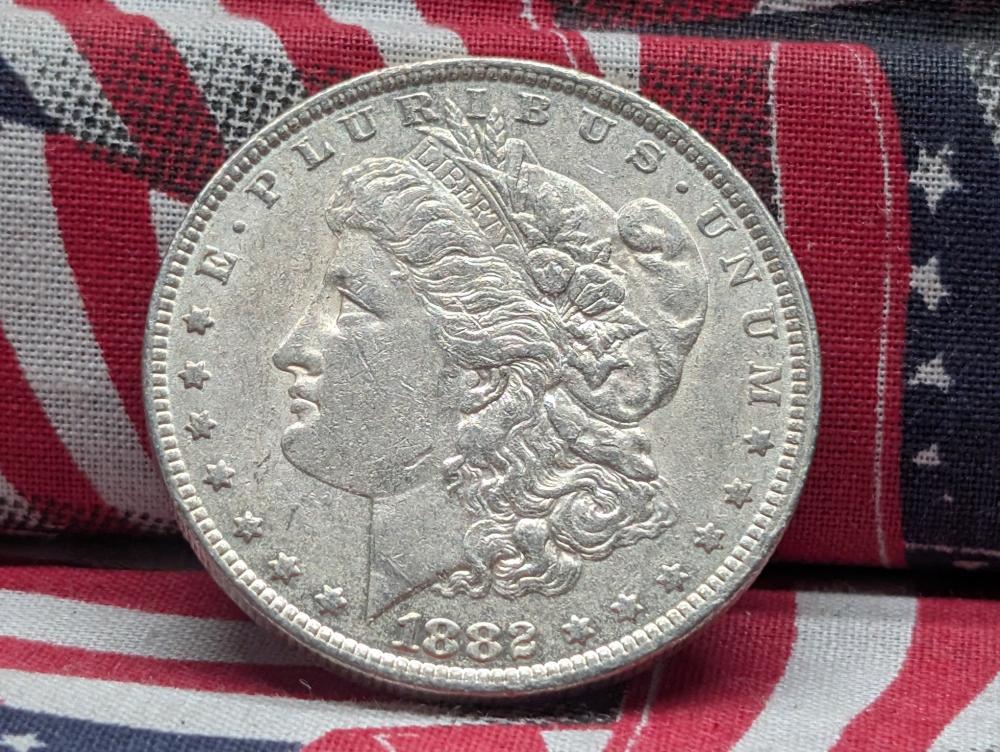 1882-O Morgan Dollar, 90% S... image