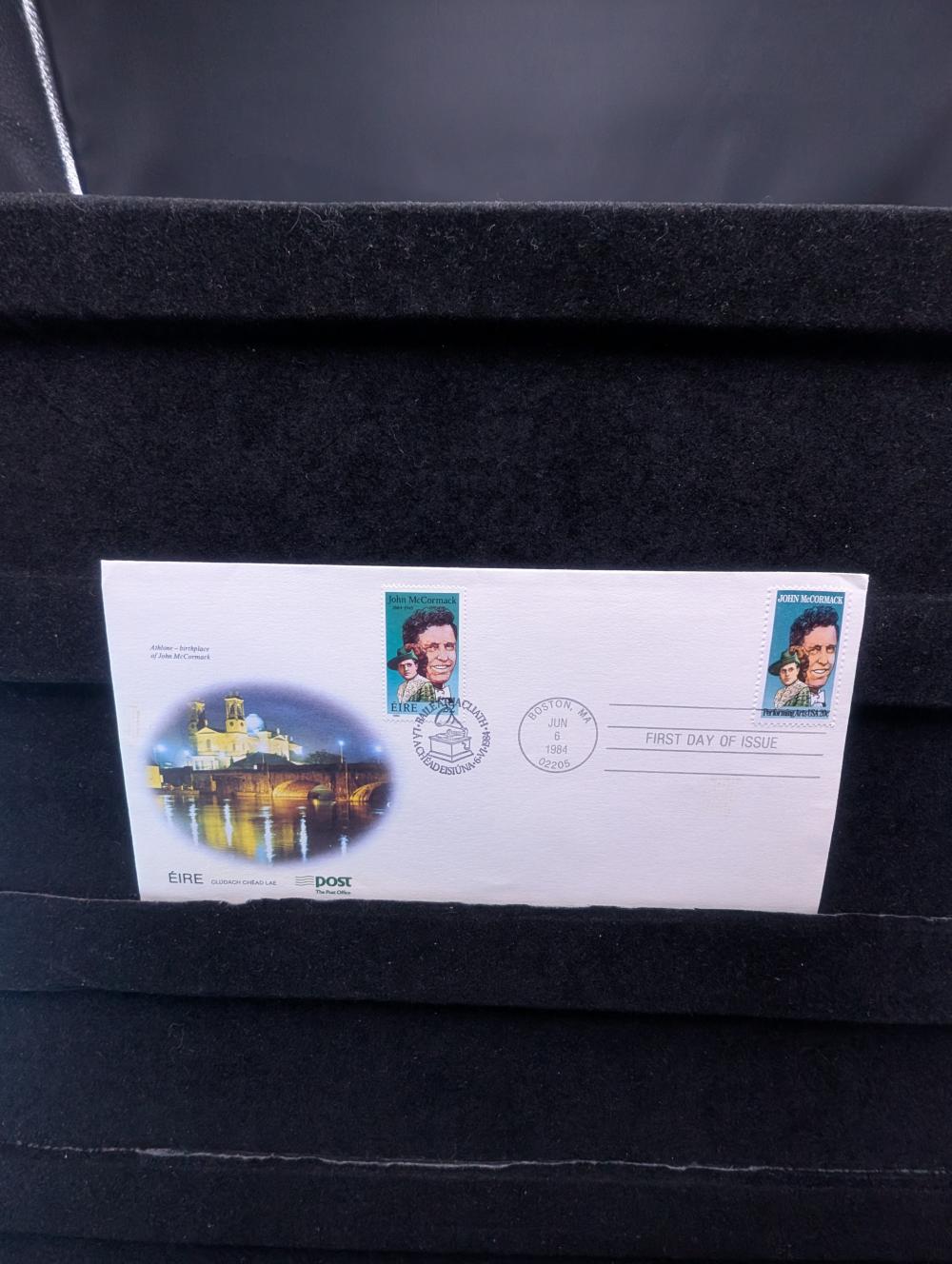 1985 Joint U.S. And Ireland First Day Cachet